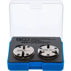   BGS technic Fékdugattyú-visszaállító adapter készlet | univerzális | 2 és 3 csapszeggel | 2 darabos (BGS 6661)