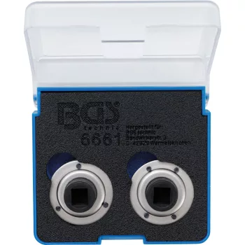   BGS technic Fékdugattyú-visszaállító adapter készlet | univerzális | 2 és 3 csapszeggel | 2 darabos (BGS 6661)