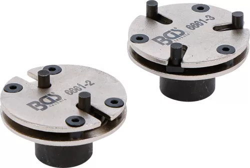 BGS technic Fékdugattyú-visszaállító adapter készlet | univerzális | 2 és 3 csapszeggel | 2 darabos (BGS 6661)