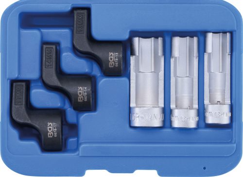 BGS technic Speciális kulcskészlet kipufogógáz-hőmérséklet érzékelőkhöz (EGT) | 6 darabos (BGS 6678)