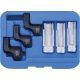 BGS technic Speciális kulcskészlet kipufogógáz-hőmérséklet érzékelőkhöz (EGT) | 6 darabos (BGS 6678)