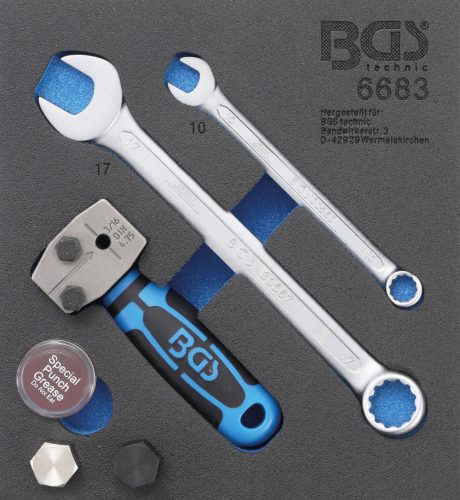 BGS technic Peremező | DIN 4,75 mm (3/16") (BGS 6683)