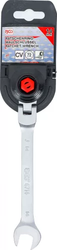 BGS technic Racsnis csillag-villáskulcs | csuklós | 14 mm (BGS 6714)