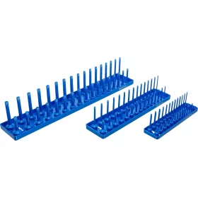   BGS Technic Tartó dugókulcsbetétekhez | 3 darabos (BGS 67158)