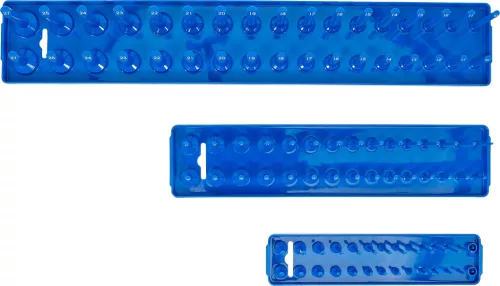 BGS Technic Tartó dugókulcsbetétekhez | 3 darabos (BGS 67158)