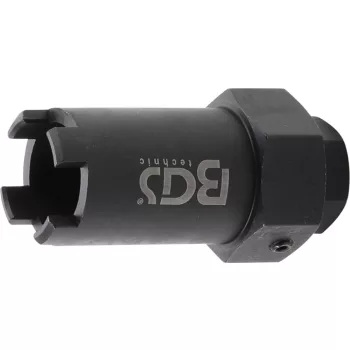   BGS technic 4 fogas speciális dugókulcs Mercedes, Neoplan, Setra üzemanyag fúvóka tartóhoz (BGS 67210-1)
