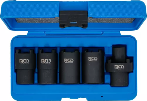 BGS technic 5 részes barázda anya dugókulcs készlet (BGS 67220)