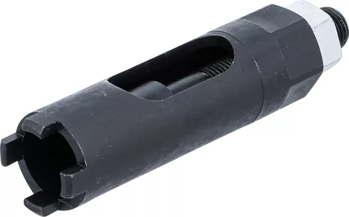 BGS technic Körmös dugókulcs injektor fúvókához, 4 fogas, Mercedes-Benz és MAN tehergépkocsikhoz (BGS 67230)