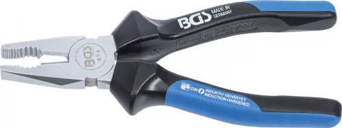 BGS technic Kombinált fogó | Facettával és vágóéllel | 180 mm (BGS 674)