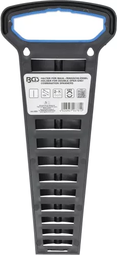 BGS technic Műanyag tartó villás/csillagkulcsokhoz | 12 darabos (BGS 6781)