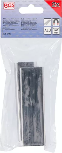 BGS technic Satu-védőpofák | Aluminium | Szélesség: 100 mm | 2 darabos (BGS 6795)