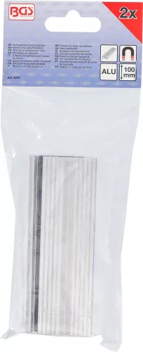 BGS technic Satu-védőpofák | Aluminium | Szélesség: 100 mm | 2 darabos (BGS 6797)