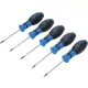 BGS technic Csavarhúzó készlet | T-profil (Torx) furattal | T6 - T10 | 5 darabos (BGS 6826)