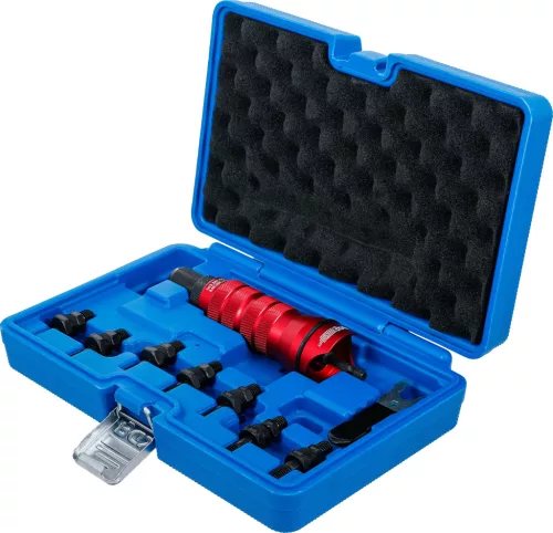 BGS technic Szegecsanyahúzó adapter készlet, M3 / M4 / M5 / M6 / M8 / M10 (BGS 6834)