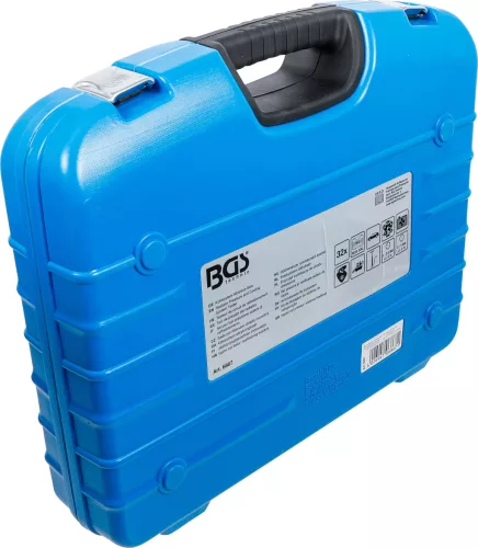 BGS technic Radiátornyomás és hűtőrendszer tesztelő | 32 db. (BGS 6867)