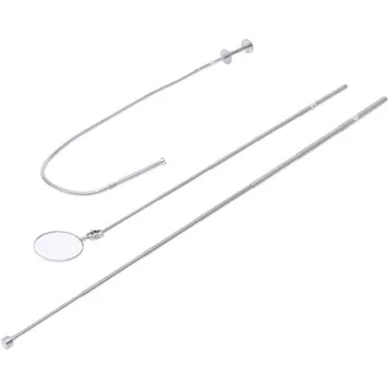   BGS DIY Mágneses felszedő/ körmös felszedő és ellenőrző tükör készlet | 3 darabos (BGS 6874)