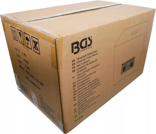 BGS technic Ultrahangos alkatrésztisztító | 30 l (BGS 6882)