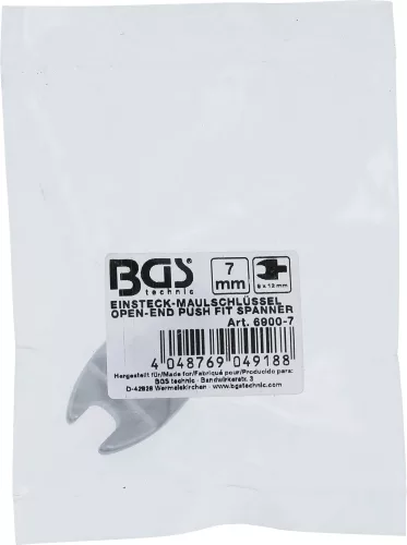 BGS technic Villásfej a BGS 6900 nyomatékkulcshoz | 7 mm (BGS 6900-7)