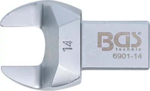 BGS Technic 14 mm villáskulcs fej | cserélhető fejű nyomatékkulcsokhoz (BGS 6901-14)
