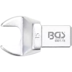   BGS Technic 15 mm villáskulcs fej | cserélhető fejű nyomatékkulcsokhoz (BGS 6901-15)