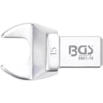   BGS Technic 15 mm villáskulcs fej | cserélhető fejű nyomatékkulcsokhoz (BGS 6901-15)