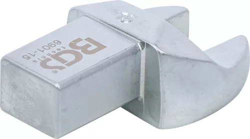 BGS Technic 15 mm villáskulcs fej | cserélhető fejű nyomatékkulcsokhoz (BGS 6901-15)