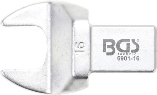 BGS Technic 16 mm villáskulcs fej | cserélhető fejű nyomatékkulcsokhoz (BGS 6901-16)