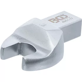   BGS Technic 17 mm villáskulcs fej | cserélhető fejű nyomatékkulcsokhoz (BGS 6901-17)