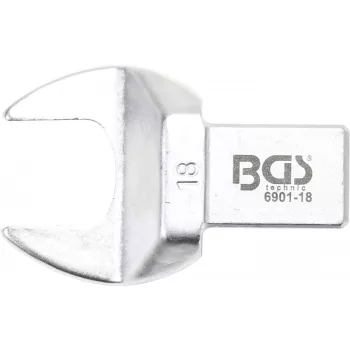   BGS Technic 18 mm villáskulcs fej | cserélhető fejű nyomatékkulcsokhoz (BGS 6901-18)