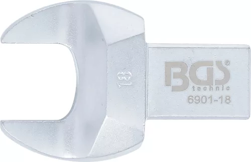 BGS Technic 18 mm villáskulcs fej | cserélhető fejű nyomatékkulcsokhoz (BGS 6901-18)
