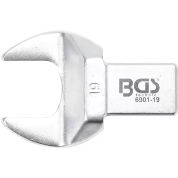   BGS Technic 19 mm villáskulcs fej | cserélhető fejű nyomatékkulcsokhoz (BGS 6901-19)