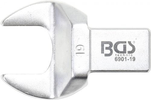 BGS Technic 19 mm villáskulcs fej | cserélhető fejű nyomatékkulcsokhoz (BGS 6901-19)