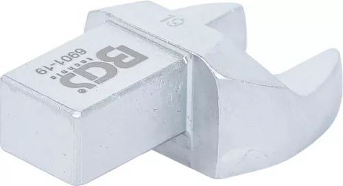 BGS Technic 19 mm villáskulcs fej | cserélhető fejű nyomatékkulcsokhoz (BGS 6901-19)