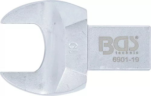 BGS Technic 19 mm villáskulcs fej | cserélhető fejű nyomatékkulcsokhoz (BGS 6901-19)