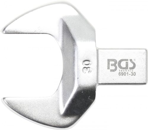 BGS Technic 30 mm villáskulcs fej | cserélhető fejű nyomatékkulcsokhoz (BGS 6901-30)