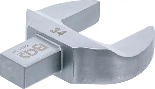 BGS Technic 34 mm villáskulcs fej | cserélhető fejű nyomatékkulcsokhoz (BGS 6901-34)