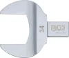 BGS Technic 34 mm villáskulcs fej | cserélhető fejű nyomatékkulcsokhoz (BGS 6901-34)
