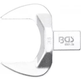   BGS Technic 38 mm villáskulcs fej | cserélhető fejű nyomatékkulcsokhoz (BGS 6901-38)