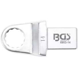   BGS Technic 14 mm csillagkulcs fej | cserélhető fejű nyomatékkulcsokhoz (BGS 6903-14)