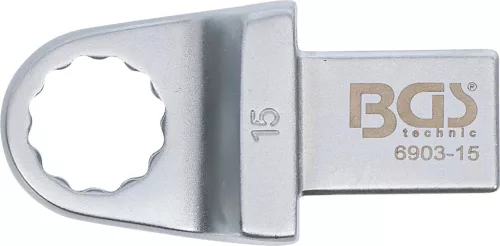 BGS Technic 15 mm csillagkulcs fej | cserélhető fejű nyomatékkulcsokhoz (BGS 6903-15)
