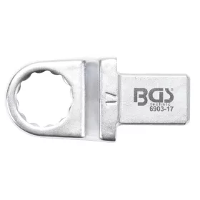   BGS Technic 17 mm csillagkulcs fej | cserélhető fejű nyomatékkulcsokhoz (BGS 6903-17)