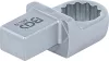 BGS Technic 18 mm csillagkulcs fej | cserélhető fejű nyomatékkulcsokhoz (BGS 6903-18)