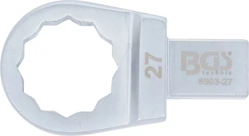 BGS Technic 27 mm csillagkulcs fej | cserélhető fejű nyomatékkulcsokhoz (BGS 6903-27)