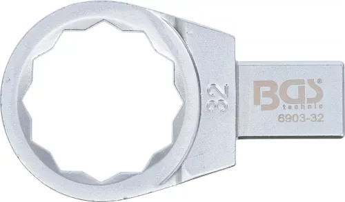 BGS Technic 32 mm csillagkulcs fej | cserélhető fejű nyomatékkulcsokhoz (BGS 6903-32)