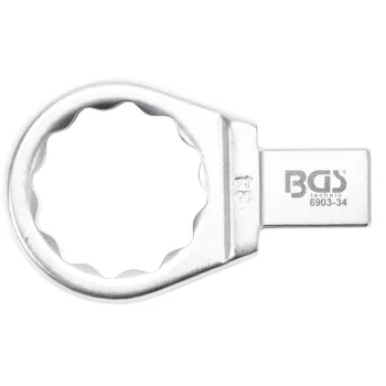   BGS Technic 34 mm csillagkulcs fej | cserélhető fejű nyomatékkulcsokhoz (BGS 6903-34)