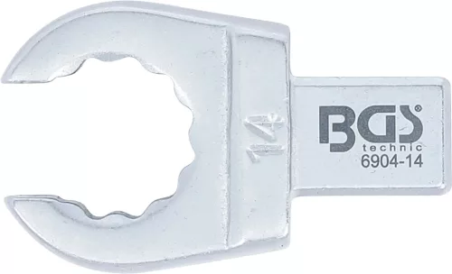 BGS technic Csillagfej a BGS 6904 nyomatékkulcshoz | nyitott | 14 mm (BGS 6904-14)