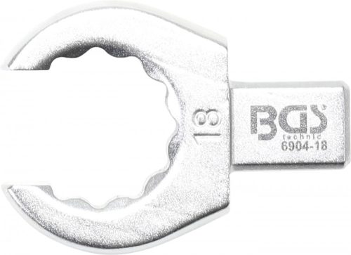 BGS technic Csillagfej a BGS 6904 nyomatékkulcshoz | nyitott | 17 mm (BGS 6904-18)