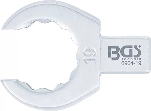 BGS technic Csillagfej a BGS 6904 nyomatékkulcshoz | nyitott | 18 mm (BGS 6904-19)
