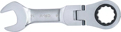 BGS Technic Racsnis csillag-villáskulcs | rövid | hajlítható | 14 mm (BGS 6914)