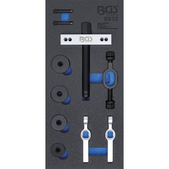   BGS technic Műhelykocsi-betét 1/3: Differenciálkosár- csapágylehúzó (BGS 6932)